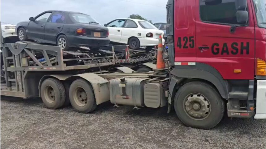 operativo de Tránsito en Los Chiles