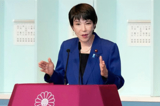 日本首位女性首相 高石早苗当选自民党党首