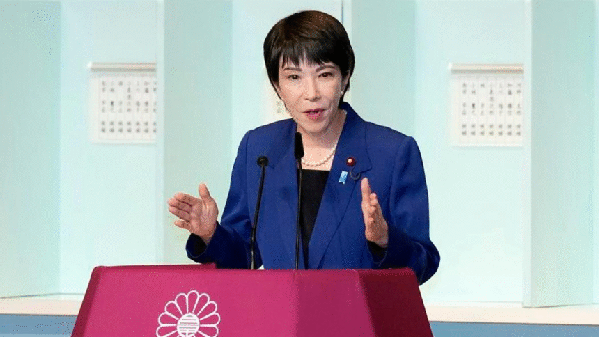 日本首位女性首相 高石早苗当选自民党党首