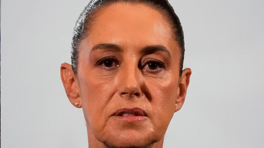 Agresión a Sheinbaum en evento público