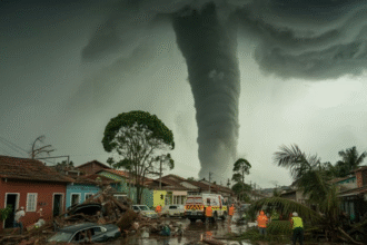 📰 巴西巴拉那州龙卷风袭击里奥博尼图多伊瓜苏市造成6人死亡800余人受伤