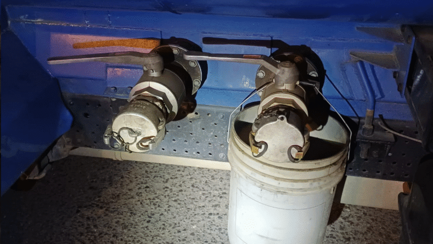 detención por transporte ilegal de combustible El Roble Puntarenas camión GAO