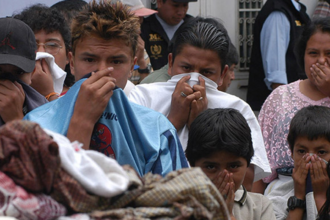 危地马拉暴力遗体发现现场