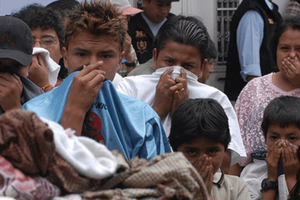 危地马拉暴力遗体发现现场