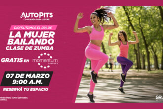 Zumba gratuita por el Día de la Mujer en Momentum Pinares