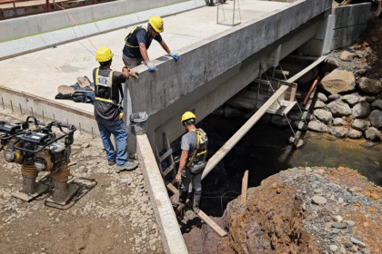 reconstrucción de puentes Zona Norte Costa Rica