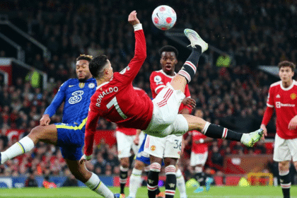 Cristiano Ronaldo en ACL junto a exfiguras de la Premier