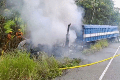 Accidente Puerto Cortés deja un muerto y un herido