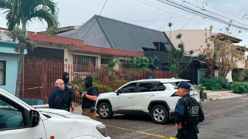 : Allanamiento casa Randall Zúñiga OIJ