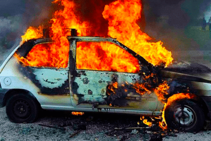 incendios en vehículos