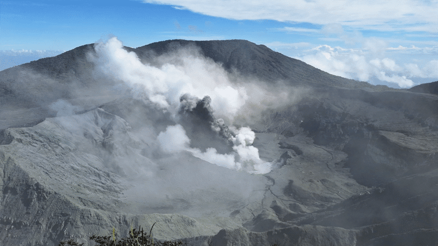 peligro volcánico Costa Rica mapas y escenarios de los volcanes activos