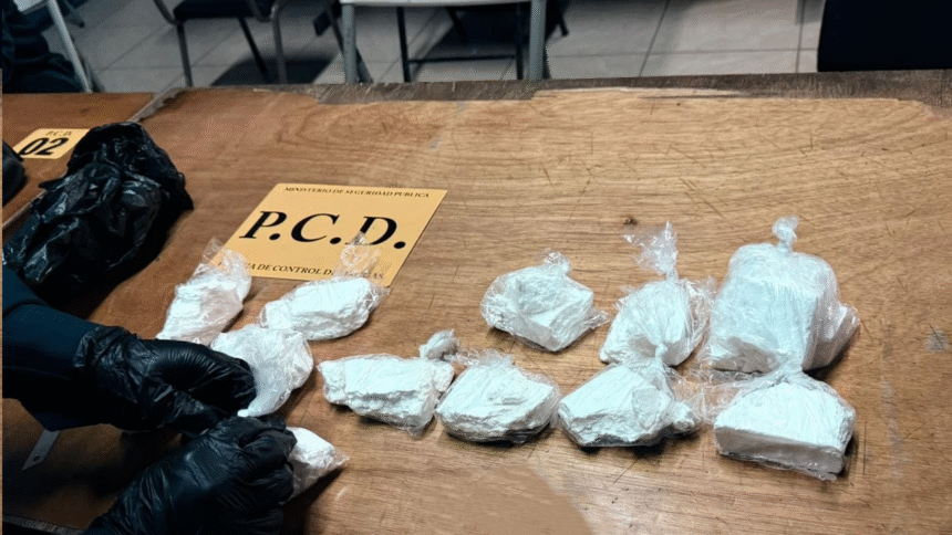 Imagen de narcomenudeo en Costa Rica durante allanamientos