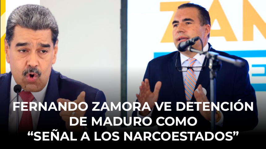 Fernando Zamora brinda declaraciones sobre narcoestados, la detención de Maduro