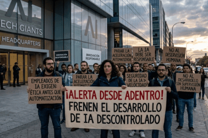 Empleados IA exigen frenar desarrollo automatizado urgente