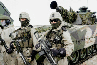 北欧十国加强军事联盟 应对俄方安全威胁 军演画面