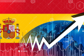 西班牙经济增长引擎带动欧元区复苏的城市与服务业发展示意图