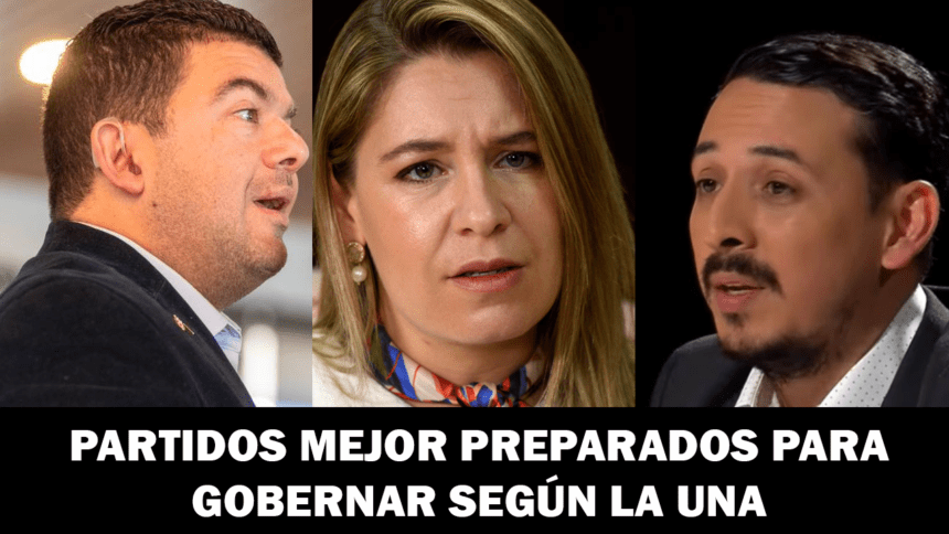 partidos mejor preparados para gobernar según la UNA