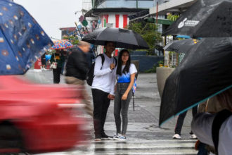 Empuje frío 14 trae vientos fuertes, lluvias y frío al país