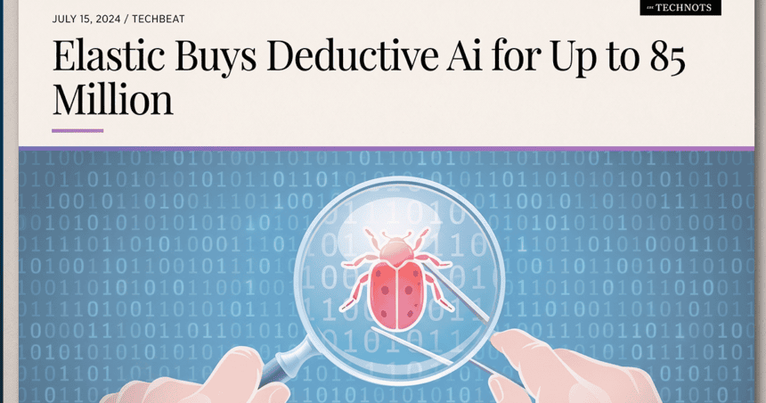 Elastic compra Deductive AI por $85 millones