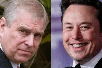 Musk y príncipe Andrés en archivos de Epstein