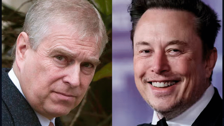 Musk y príncipe Andrés en archivos de Epstein
