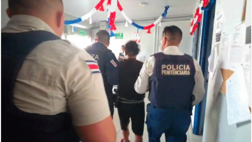 Fuerza Pública Pavas captura a fugado del Centro Penal Juvenil Zurquí