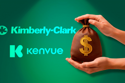 Edificio de Kimberly-Clark con logo de Kenvue – Kimberly-Clark compra Kenvue