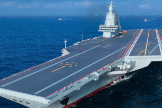 portaaviones Fujian China en servicio