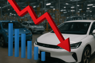 industria china de autos eléctricos en medio de una crisis