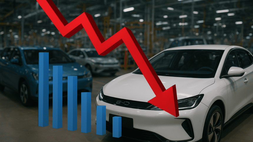 industria china de autos eléctricos en medio de una crisis