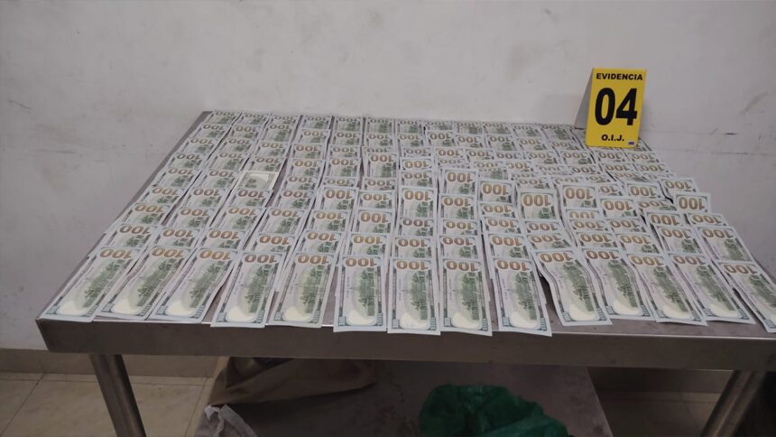 decomiso de dinero en Frontera Sur con más de USD 30.000 incautados