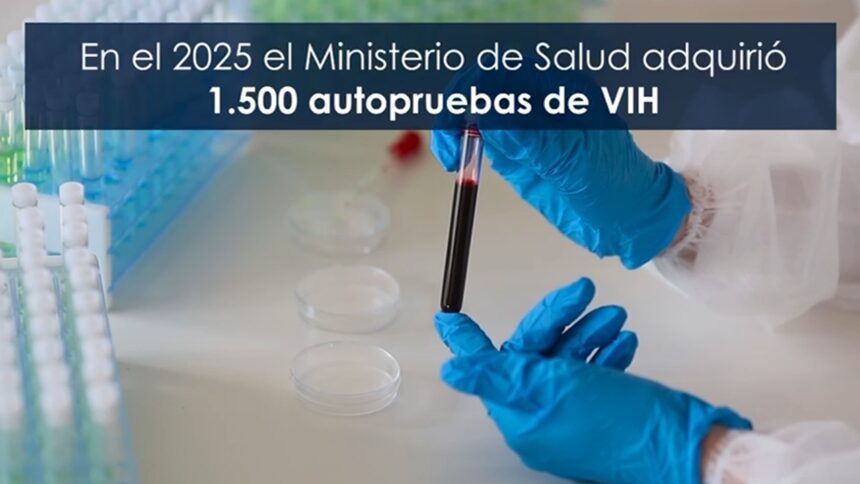  Costa Rica autoriza autopruebas de VIH, distribuye 1.500 kits gratis y amplía acceso en salud pública y sector privado para favorecer la detección temprana.