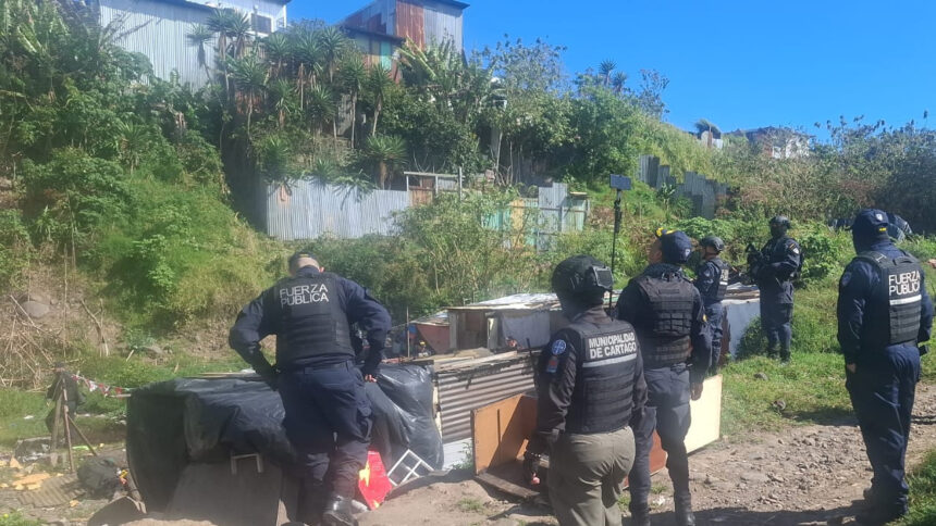 Policía Municipal y Fuerza Pública