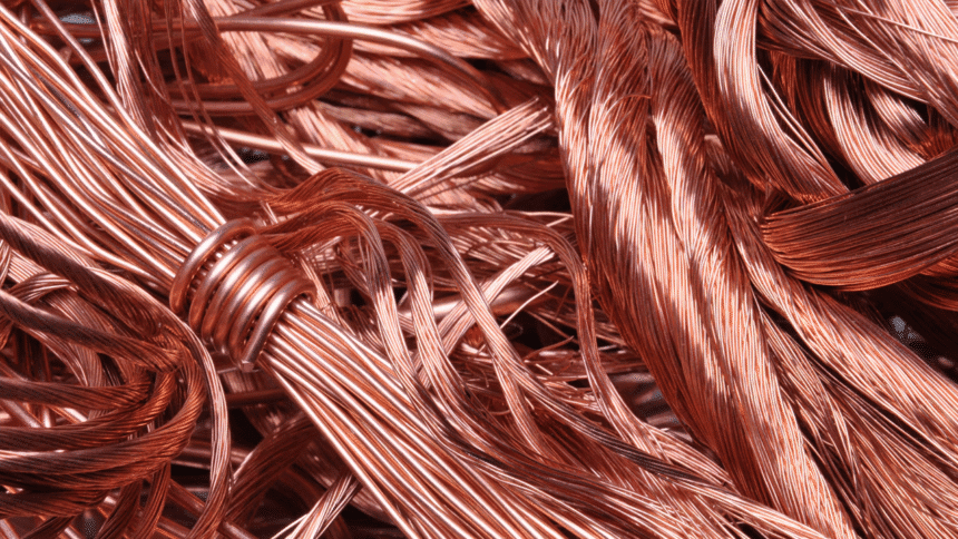 ICE remate residuos de cobre en cables y granulado