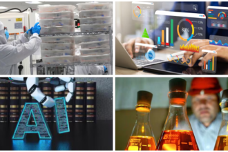 Profesionales trabajando