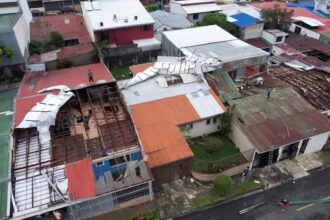 Emergencia por vientos: INS atiende daños en viviendas
