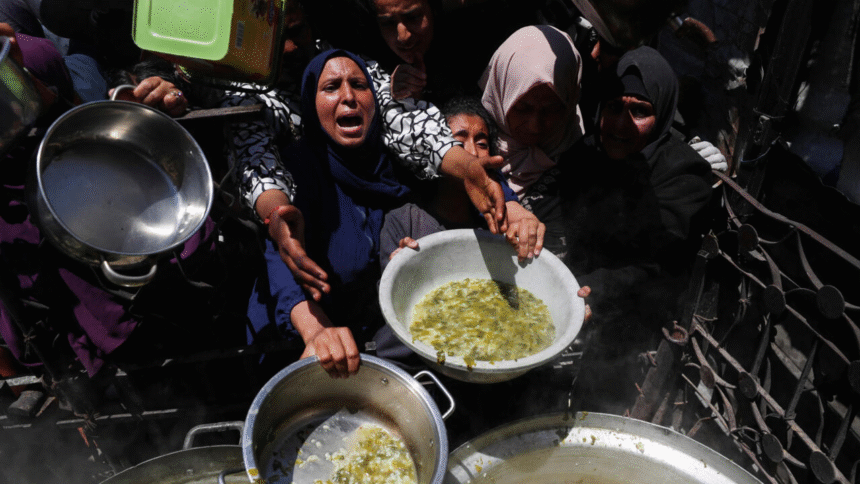Población en Gaza enfrenta escasez de alimentos y riesgo de hambruna