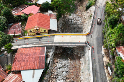 “Construcción del nuevo puente Acosta sobre el río Jorco”