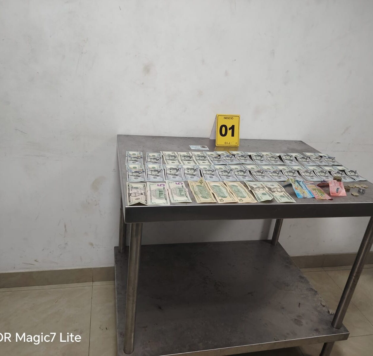 decomiso de dinero en Frontera Sur con más de USD 30.000 incautados