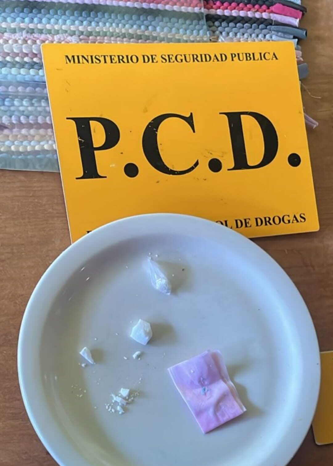 PCD durante un operativo