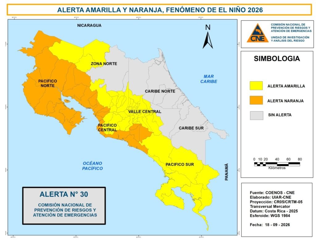 clima-cne-alerta-naranja-sequia-el-nino-costa-rica