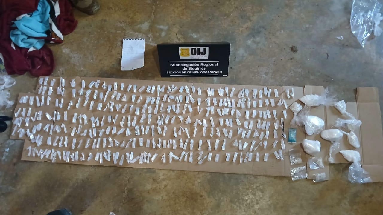 Imagen de Allanamientos en Siquirres por decomiso de drogas